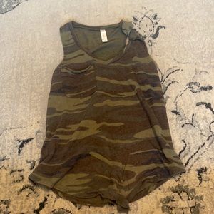 Camo tank top